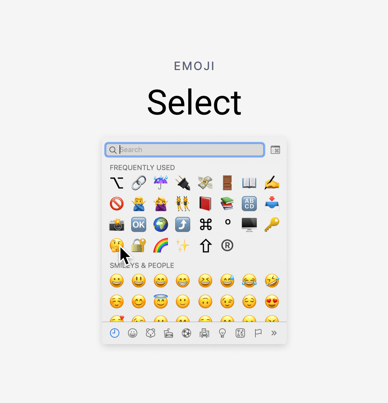 Free emoji font
